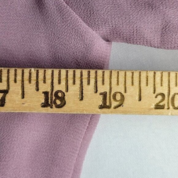 Maya Brooke Dress Jacket Size 8 Sequins Tea Rose Pink Lightweight Sheer Open - Picture 10 of 12